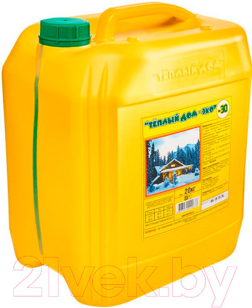 Изображение товара Теплоноситель для систем отопления Теплый дом Эко (20кг)