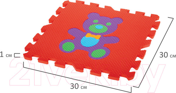 Изображение товара Коврик-пазл Юнландия Игрушки / 664668