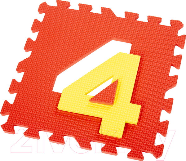 Изображение товара Коврик-пазл Юнландия Учим цифры / 664659