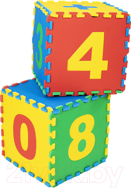 Изображение товара Коврик-пазл Юнландия Учим цифры / 664659