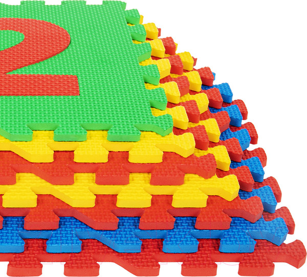 Изображение товара Коврик-пазл Юнландия Учим цифры / 664659