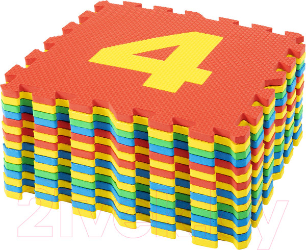 Изображение товара Коврик-пазл Юнландия Учим цифры / 664659