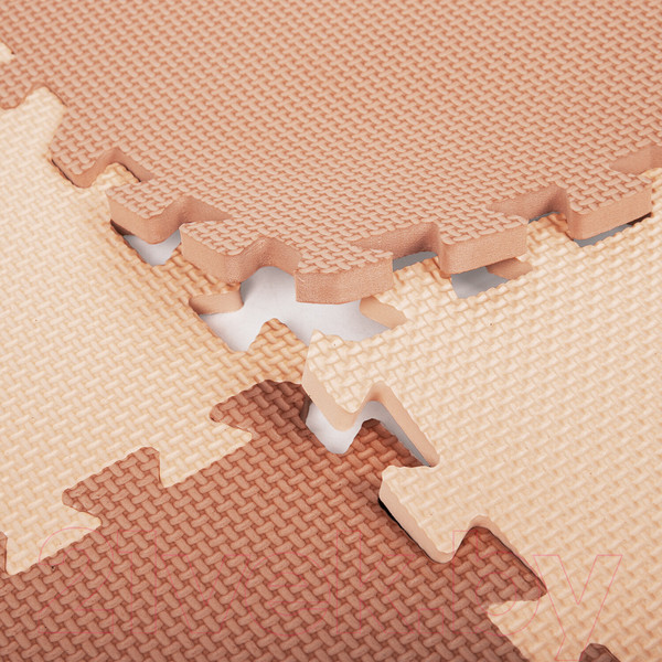 Изображение товара Коврик-пазл Юнландия 664661 (бежевый)