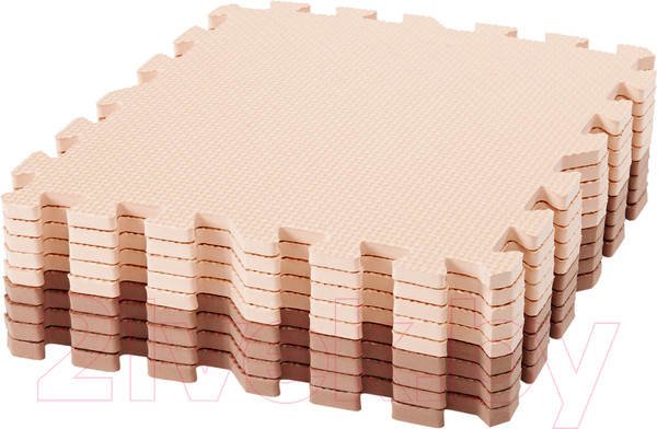 Изображение товара Коврик-пазл Юнландия 664661 (бежевый)