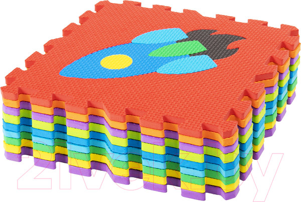 Изображение товара Коврик-пазл Юнландия Машинки / 664667