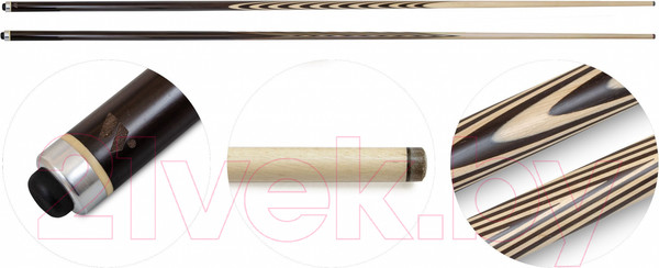 Изображение товара Кий Weekend Классика / 22.002.62.0 (черный граб/граб)