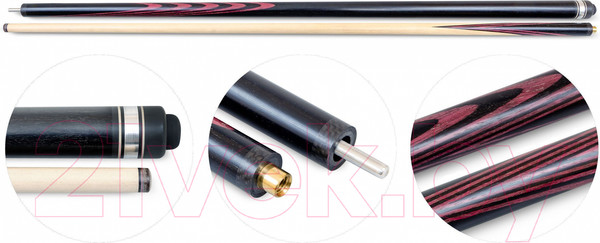 Изображение товара Кий Weekend Классика / 22.013.62.6 (черный граб/амарант)