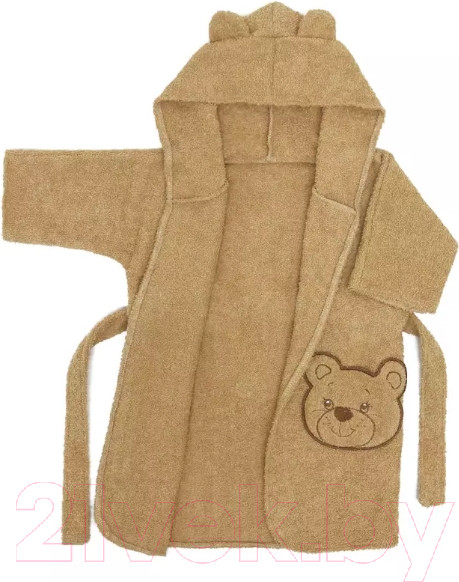 Изображение товара Халат детский Топотушки Мишка / М3/1 (бежевый)