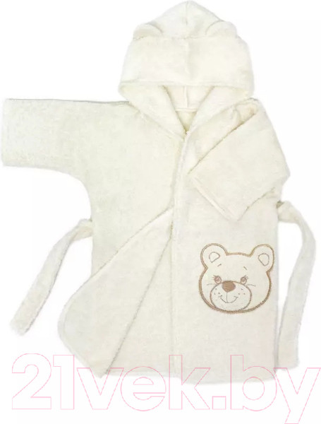 Изображение товара Халат детский Топотушки Мишка / М3/2 (молочный)