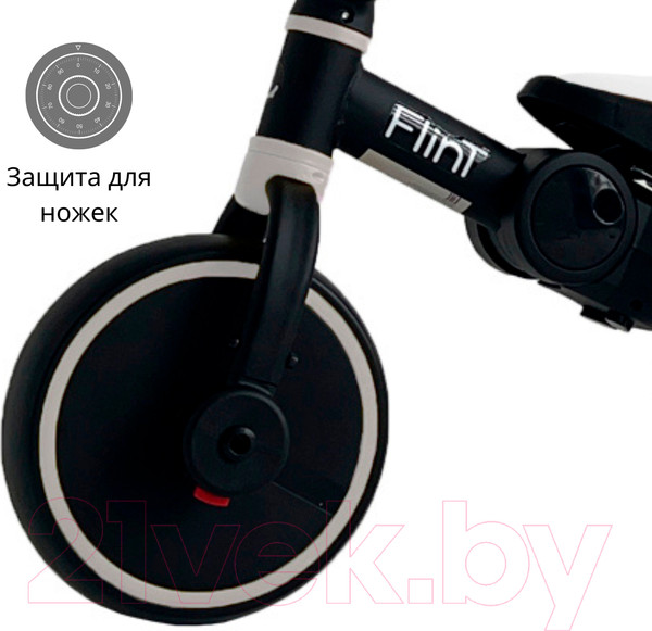 Изображение товара Беговел Bubago Flint / BG-F-2 (черный/белый)