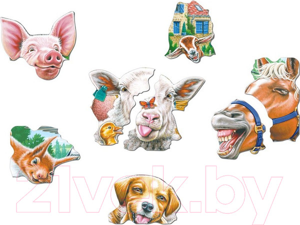 Изображение товара Пазл LARSEN Животные фермы CZ1