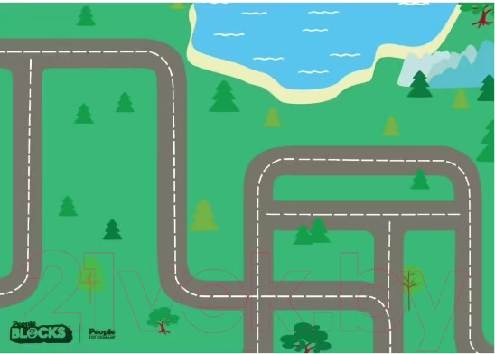 Изображение товара Развивающая игра People Строительные кубики People Block / PB320