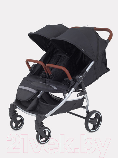 Изображение товара Детская прогулочная коляска MOWbaby Tandem / MB170 (черный)