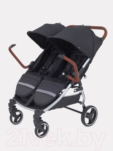 Изображение товара Детская прогулочная коляска MOWbaby Tandem / MB170 (черный)