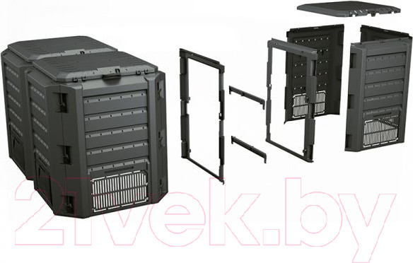 Изображение товара Компостер Prosperplast Module compogreen IKSM800C-S411 (черный)