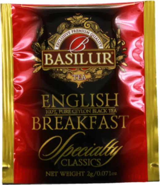 Изображение товара Чай пакетированный Basilur НRC Speciality Classics English Breakfast (100пак)