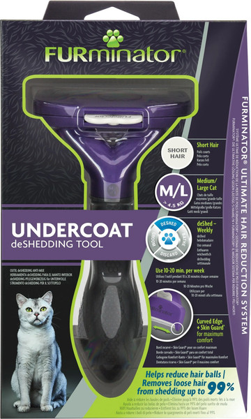Изображение товара Фурминатор для животных FURminator Cat Undercoat M/L Long Hair 12 YA