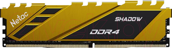 Изображение товара Оперативная память DDR4 Netac Shadow (NTSDD4P26SP-08Y)