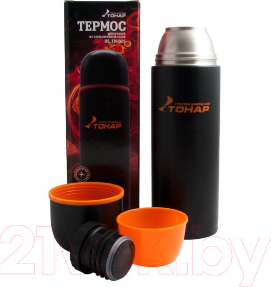 Изображение товара Термос универсальный Тонар HS.TM-025 (1л, черный)