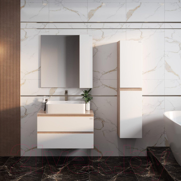 Изображение товара Шкаф-пенал для ванной Onika Алеста 35.10 (403566)