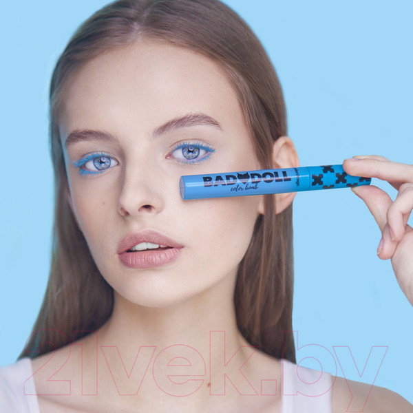 Изображение товара Тушь для ресниц Belor Design Bad Doll цветная объемная голубой