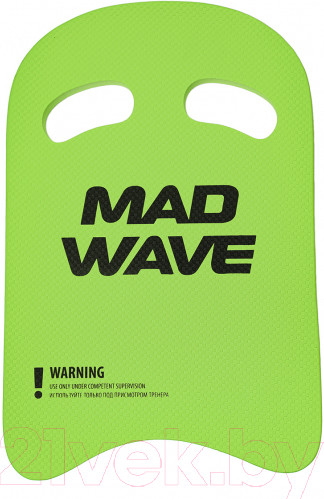 Изображение товара Доска для плавания Mad Wave Light 35 (зеленый)