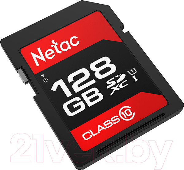 Изображение товара Карта памяти Netac P600 SDXC 128GB U1/C10 (NT02P600STN-128G-R)