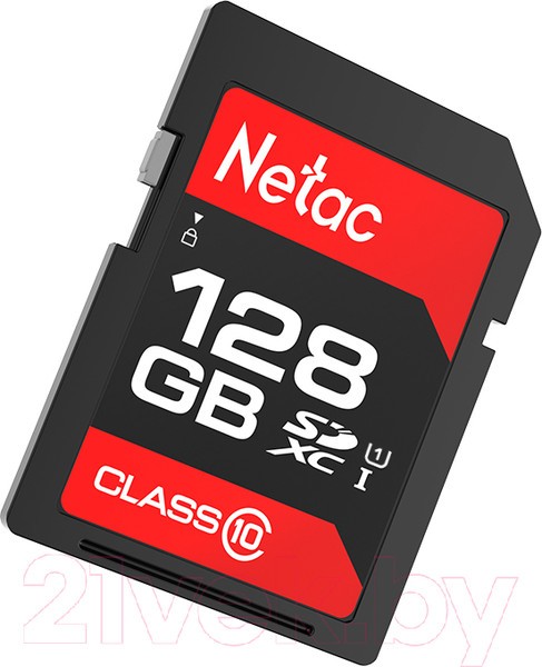 Изображение товара Карта памяти Netac P600 SDXC 128GB U1/C10 (NT02P600STN-128G-R)