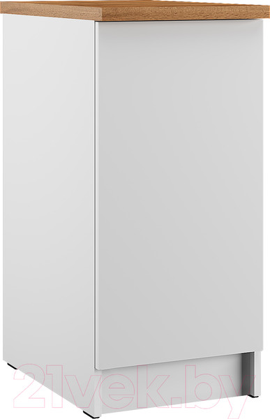 Изображение товара Шкаф-стол кухонный Eligard Urban ШСКс 40 (белый/дуб ланселот)