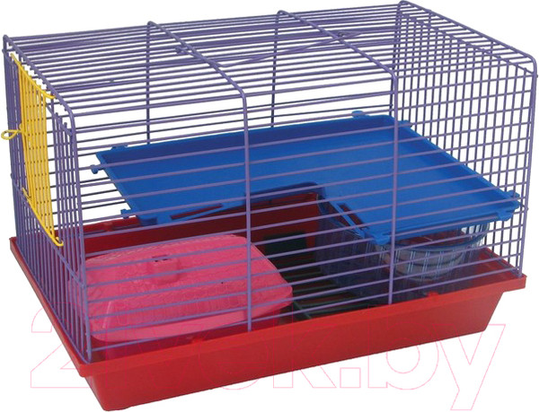 Изображение товара Клетка для грызунов ЗООМарк 2-х этажная / 125