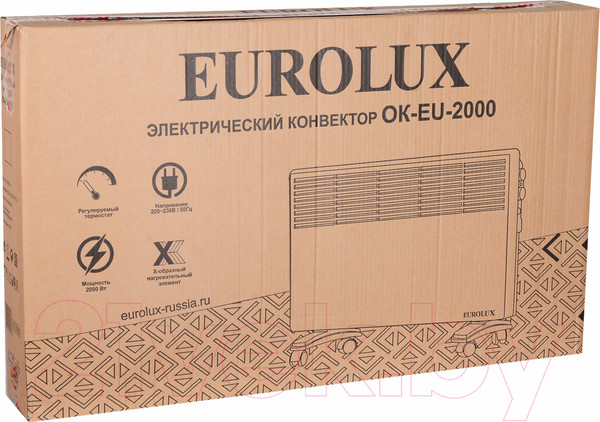 Изображение товара Конвектор EUROLUX ОК-EU-2000 (67/4/26)