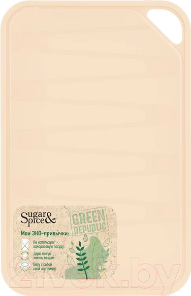Изображение товара Разделочная доска Sugar&Spice Green Republic / SE1497GR (лен)