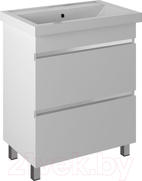 Изображение товара Тумба с умывальником Briz Элен Классик Фостер 70 / 227 03-08070-06 00 БЕЛ