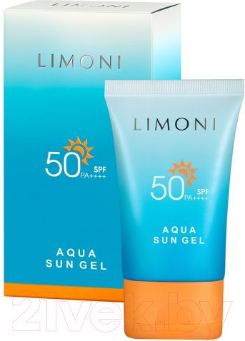 Изображение товара Гель солнцезащитный Limoni SPF 50+РА++++ Aqua Sun Gel (50мл)