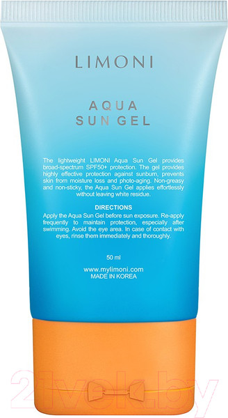 Изображение товара Гель солнцезащитный Limoni SPF 50+РА++++ Aqua Sun Gel (50мл)