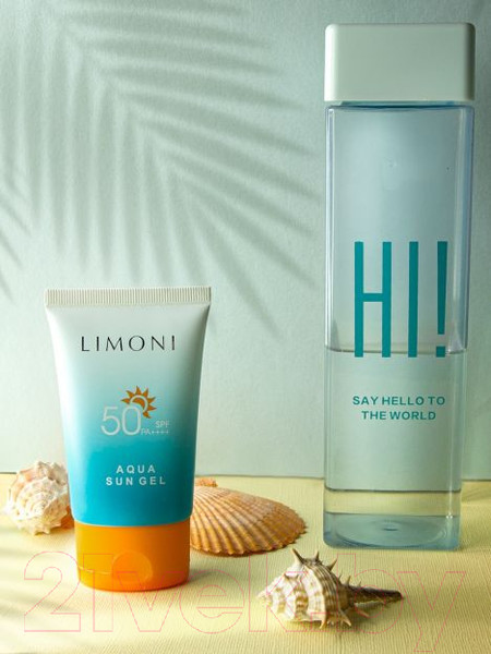 Изображение товара Гель солнцезащитный Limoni SPF 50+РА++++ Aqua Sun Gel (50мл)