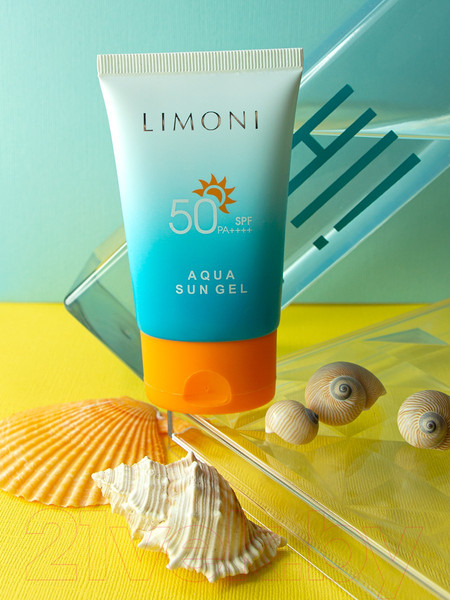 Изображение товара Гель солнцезащитный Limoni SPF 50+РА++++ Aqua Sun Gel (50мл)