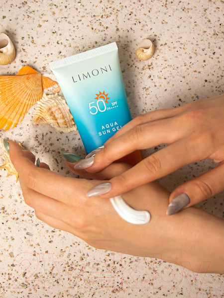 Изображение товара Гель солнцезащитный Limoni SPF 50+РА++++ Aqua Sun Gel (50мл)
