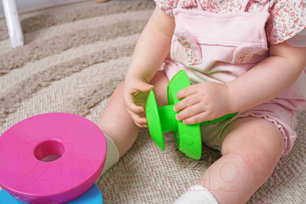 Изображение товара Развивающая игрушка Азбукварик Мячик-пирамидка Мишутка / 2325