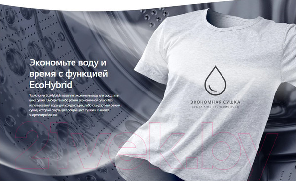 Изображение товара Стирально-сушильная машина LG F4V5VG2S