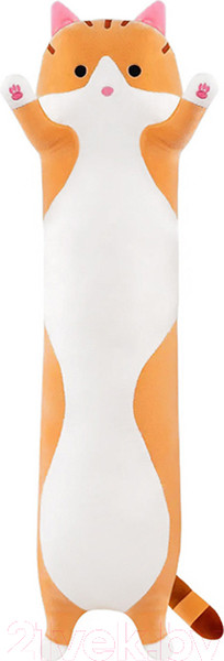 Изображение товара Подушка-игрушка Maxitoys Кот Батон / 21306/90-Р (рыжий)