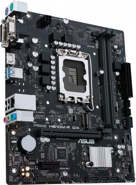 Изображение товара Материнская плата Asus Prime H610M-R D4-SI