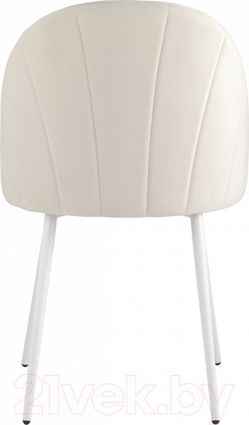 Изображение товара Стул Stool Group Логан / AV 413-Cmil-02 (велюр молочный/белые ножки)