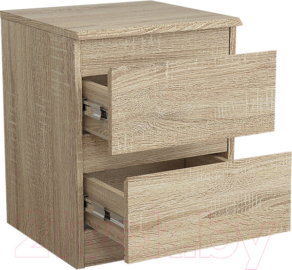 Изображение товара Прикроватная тумба Евва Турин ТР-2S/S (дуб сонома)
