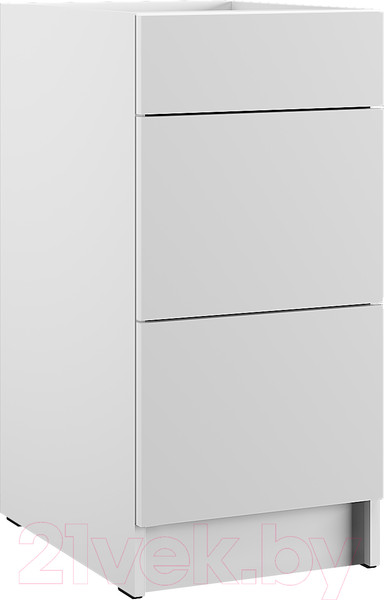 Изображение товара Шкаф-стол кухонный Eligard Urban ШСК 40 3Я (белый)