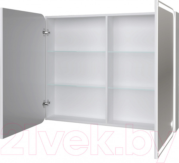 Изображение товара Шкаф с зеркалом для ванной Grossman Адель 100 R / 2010004