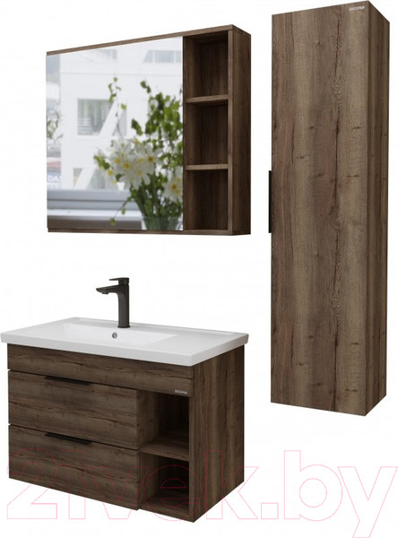 Изображение товара Шкаф с зеркалом для ванной Grossman Форта 80 / 2080022