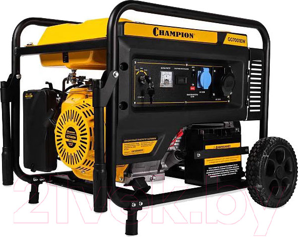 Изображение товара Бензиновый генератор Champion GG7001EW