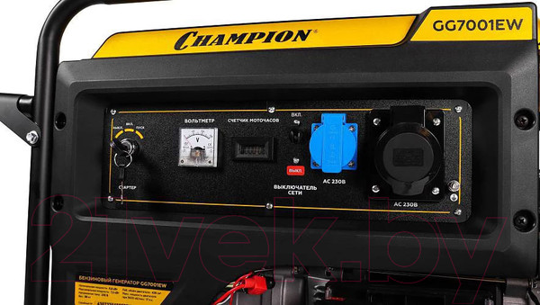 Изображение товара Бензиновый генератор Champion GG7001EW