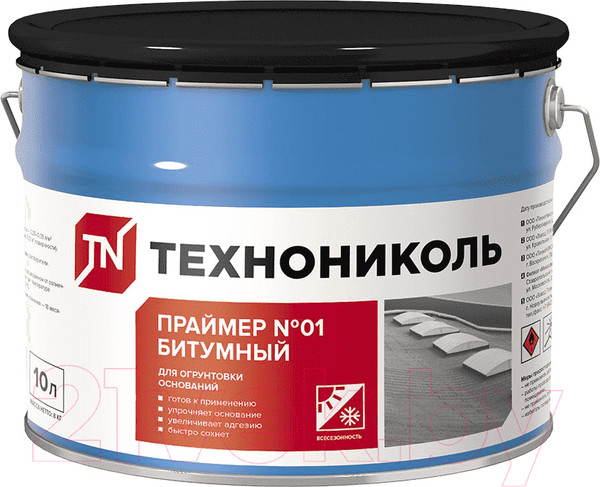 Изображение товара Праймер битумный Технониколь Битумный №01 (10л)